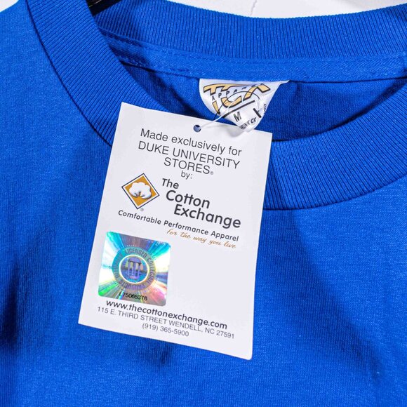 Duke University Lacrosse T-Shirt Medium Y2K College Sports NCAA - Picture 5 of 8